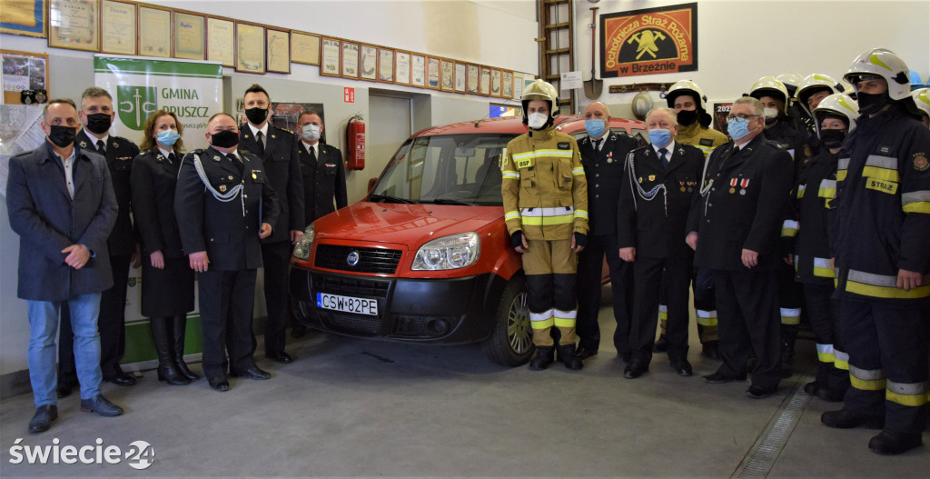 OSP Brzeźno - przekazanie auta