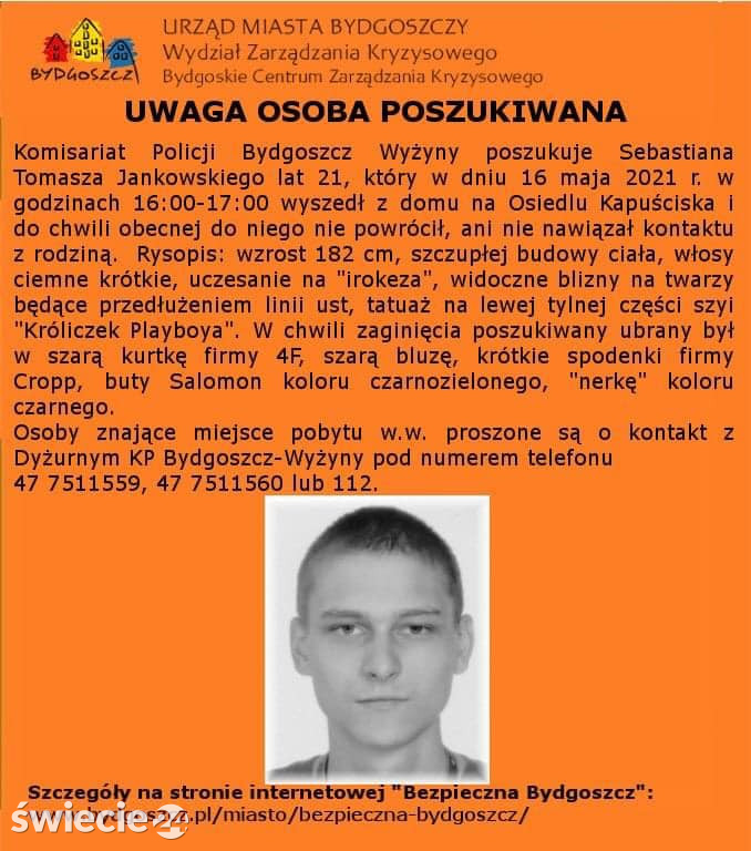 Strażacy z Osia w kanałach szukali zaginionego