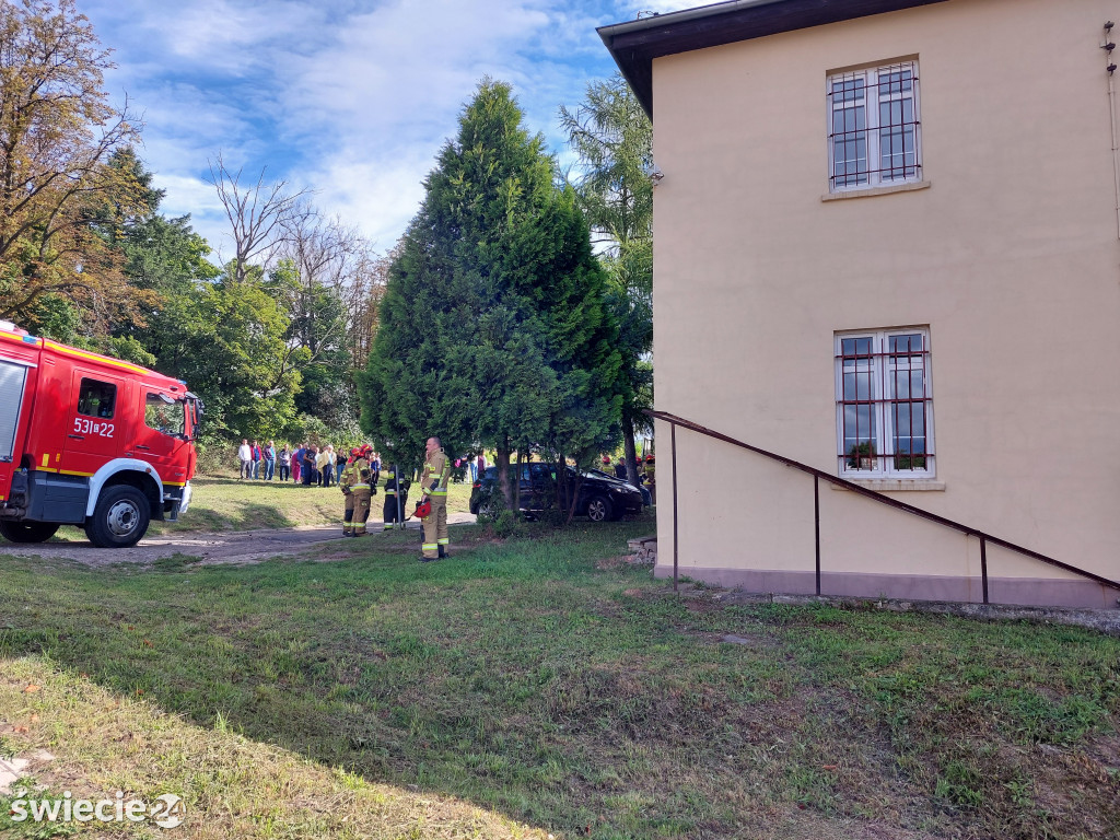 Ewakuacja pacjentów szpitala wojewódzkiego