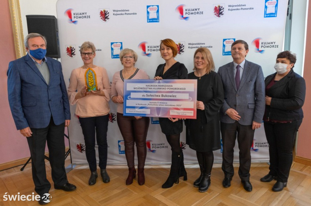 Witacz z sołectwa Bukowiec drugi w województwie