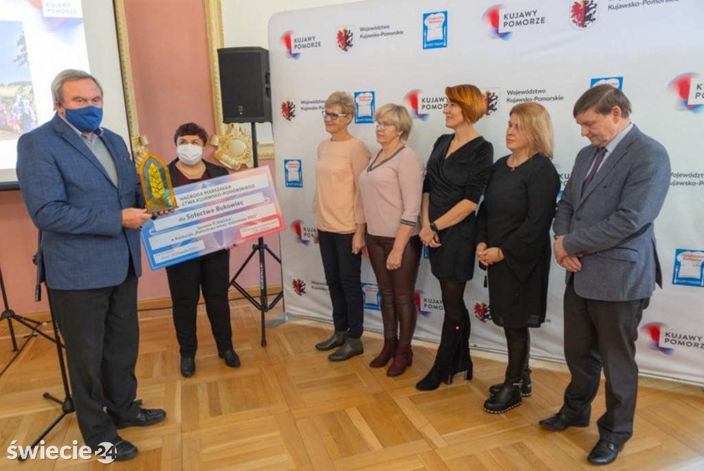 Witacz z sołectwa Bukowiec drugi w województwie