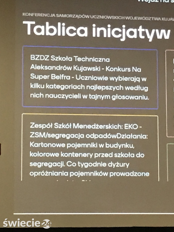 Konferencja Samorządów Uczniowskich