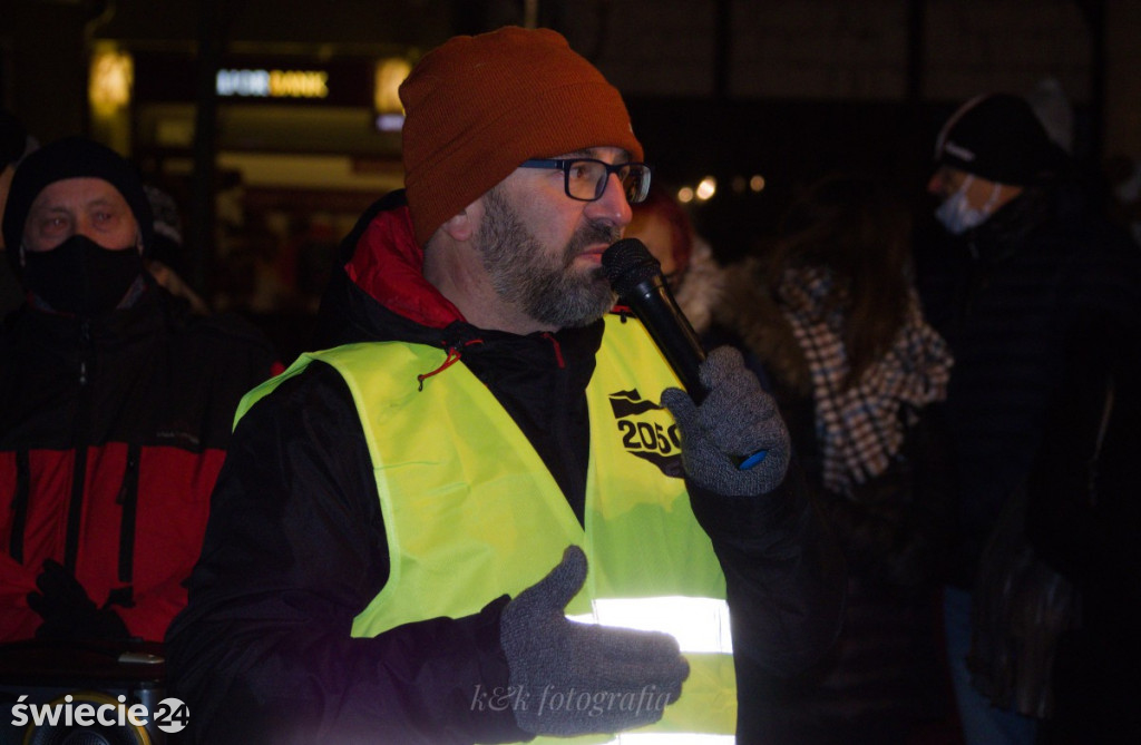 Protest w Świeciu przeciwko 