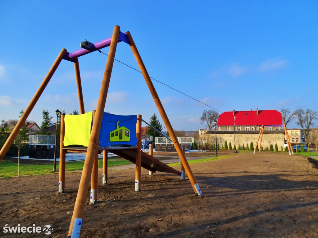Inwestycja dla każdego. Piękny i nowoczesny park gminny w Bukowcu