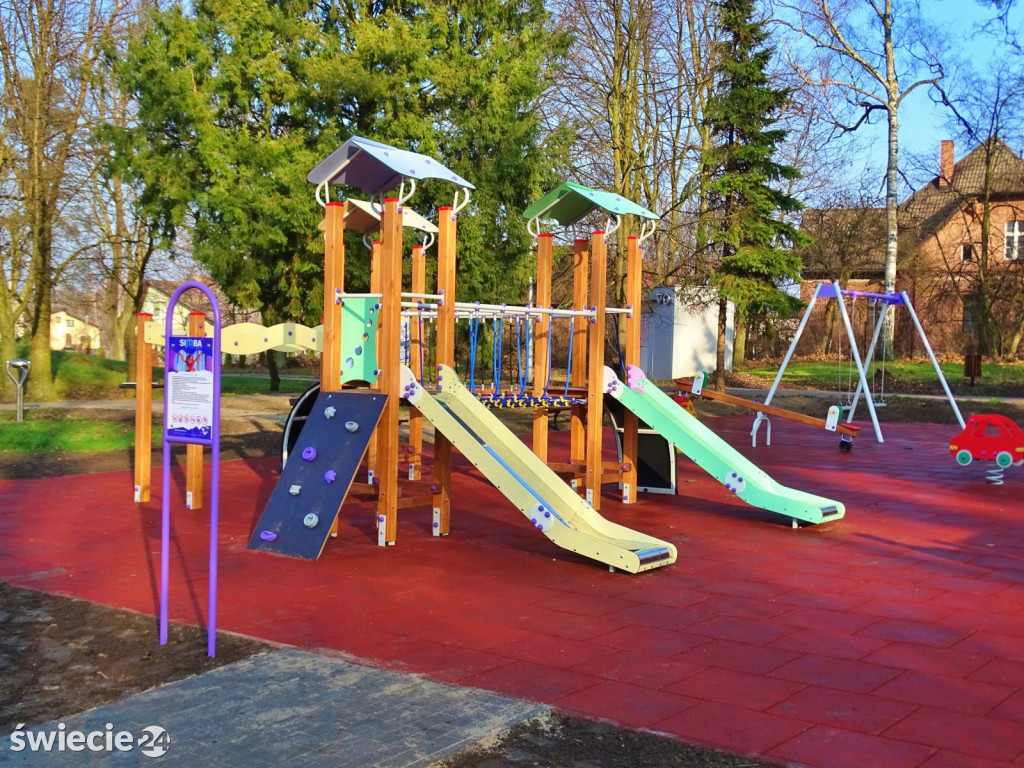 Inwestycja dla każdego. Piękny i nowoczesny park gminny w Bukowcu