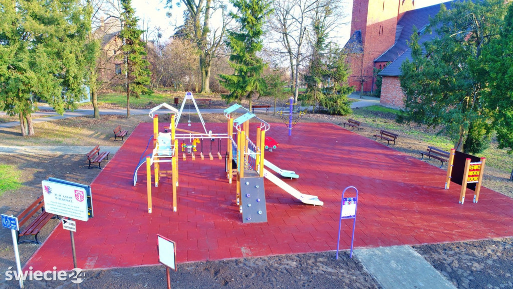 Inwestycja dla każdego. Piękny i nowoczesny park gminny w Bukowcu