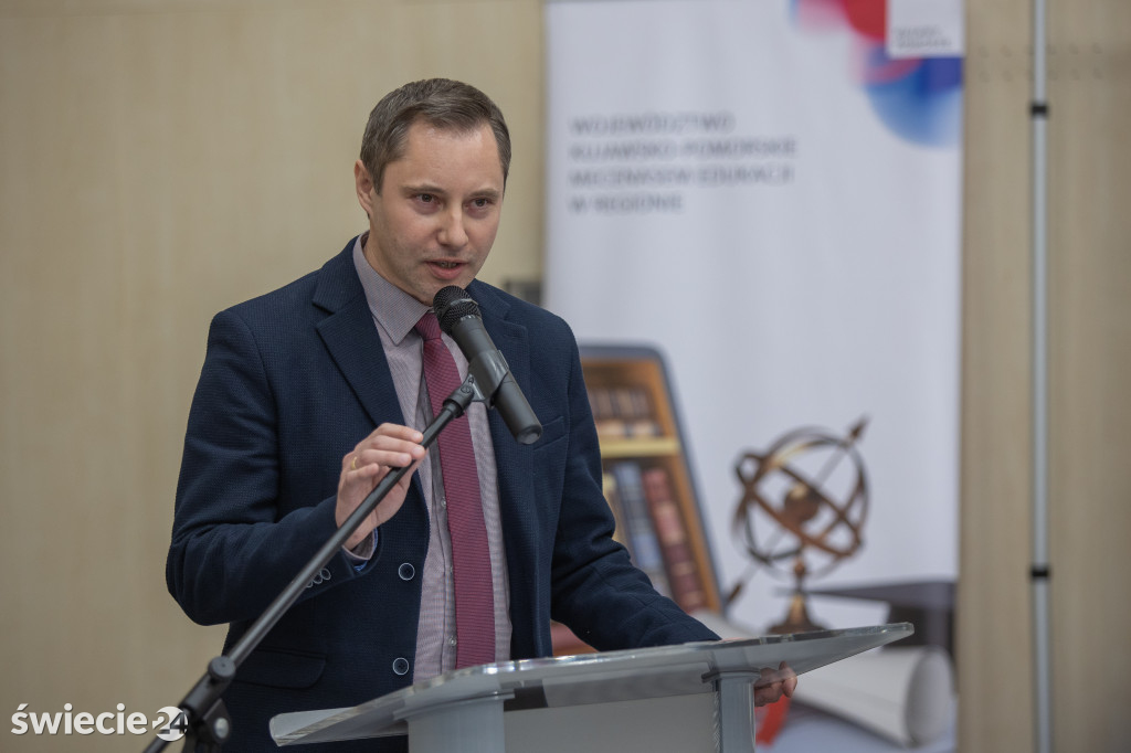 Stypendyści programu Prymusi Pomorza i Kujaw -  spotkanie z marszałkiem