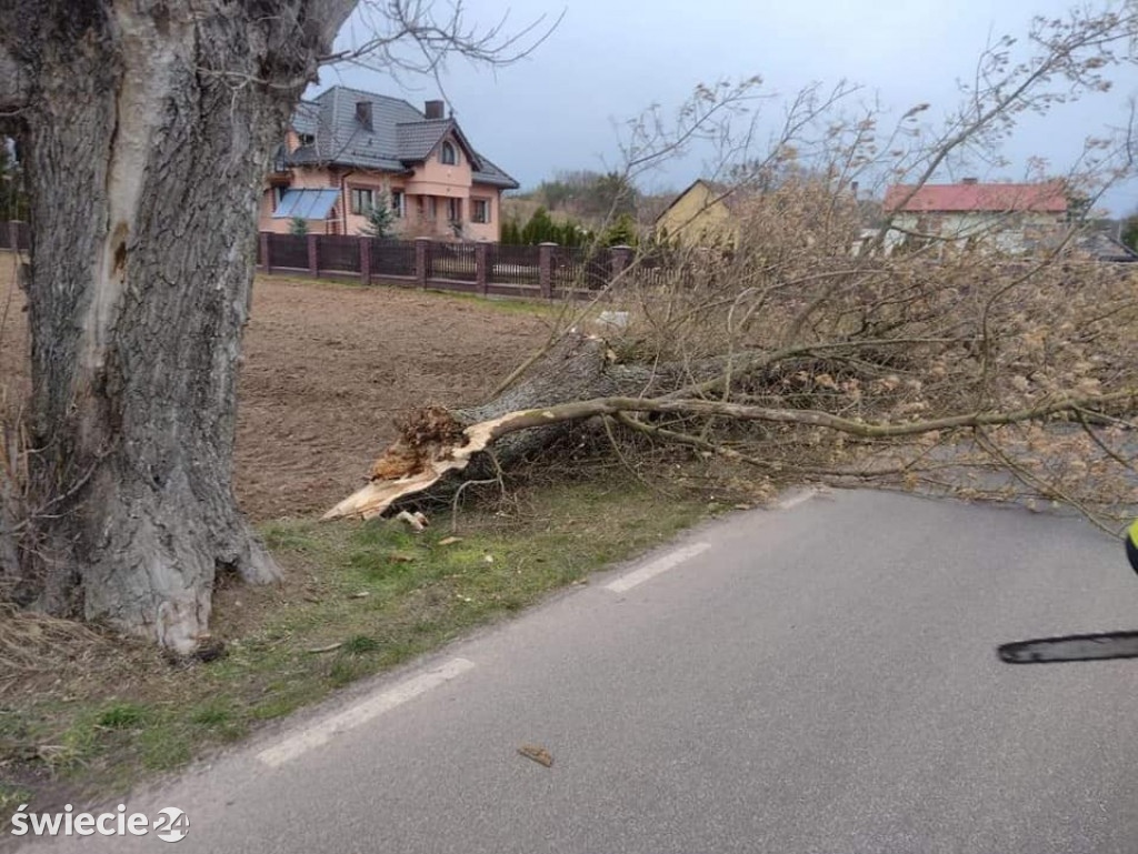 Powiało w całym powiecie