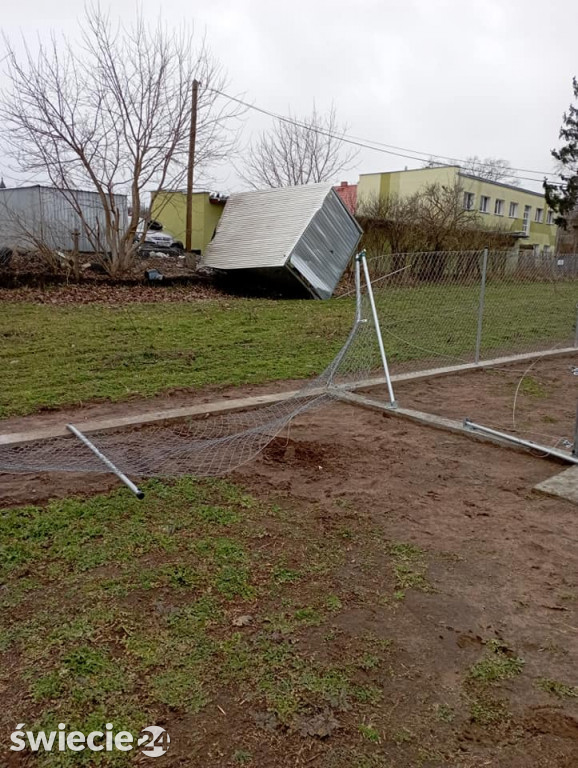 Powiało w całym powiecie