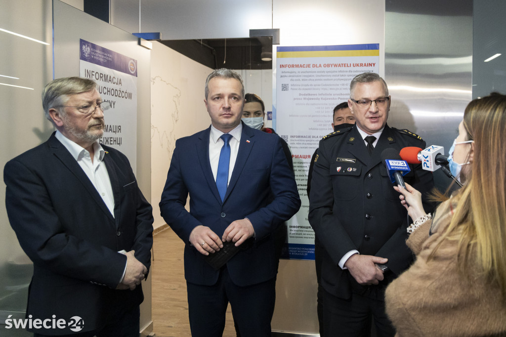 Punkt informacyjny dla obywateli Ukrainy w Bydgoszczy
