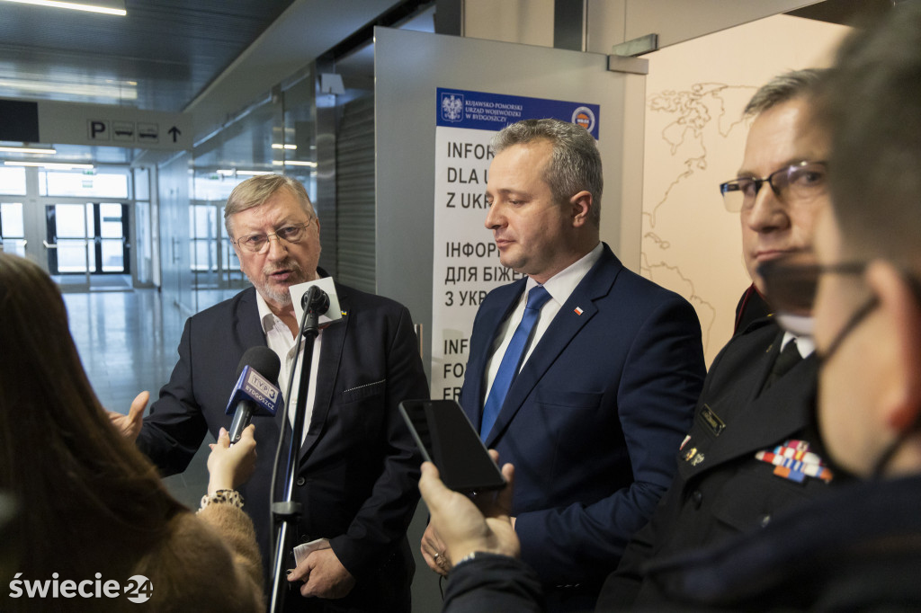Punkt informacyjny dla obywateli Ukrainy w Bydgoszczy
