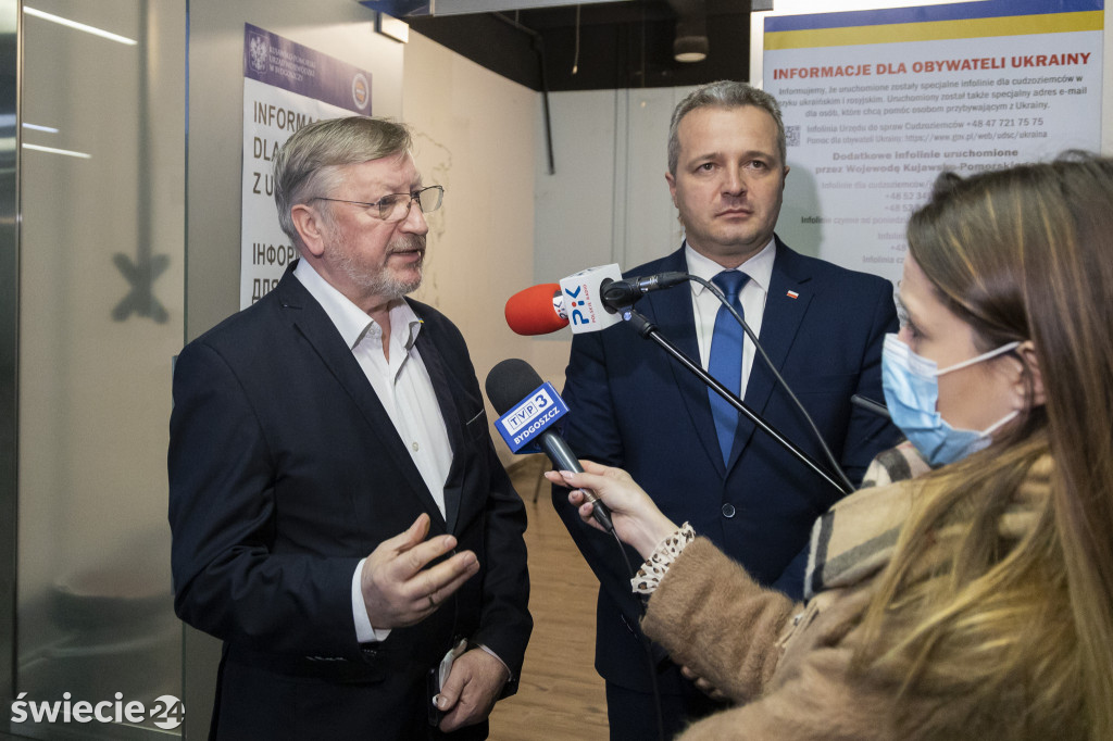 Punkt informacyjny dla obywateli Ukrainy w Bydgoszczy