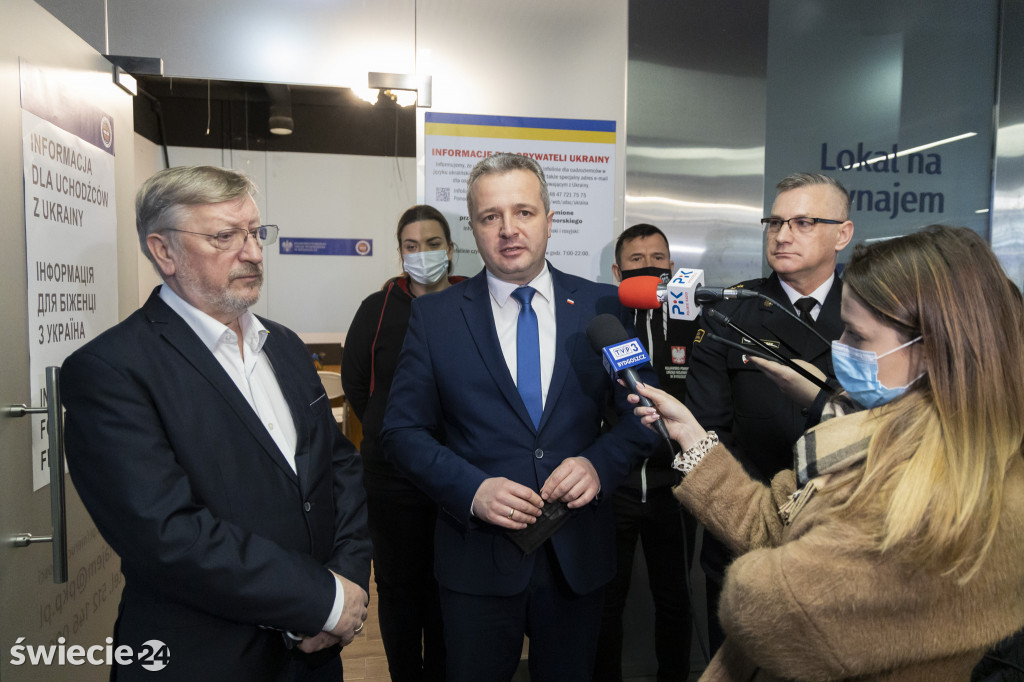 Punkt informacyjny dla obywateli Ukrainy w Bydgoszczy