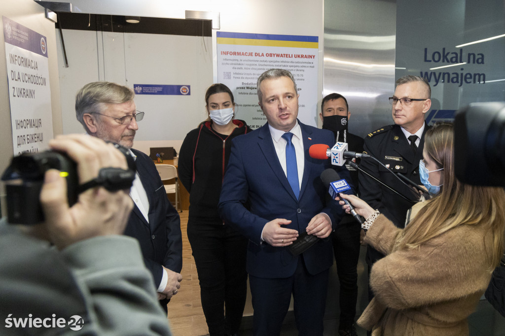 Punkt informacyjny dla obywateli Ukrainy w Bydgoszczy