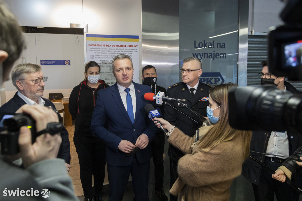 Punkt informacyjny dla obywateli Ukrainy w Bydgoszczy