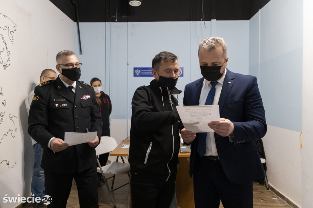 Punkt informacyjny dla obywateli Ukrainy w Bydgoszczy