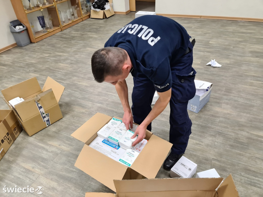 Zbiórka dla policjantów z Ukrainy