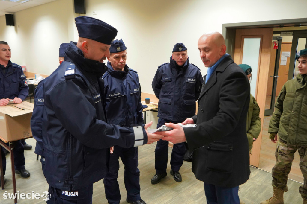 Zbiórka dla policjantów z Ukrainy