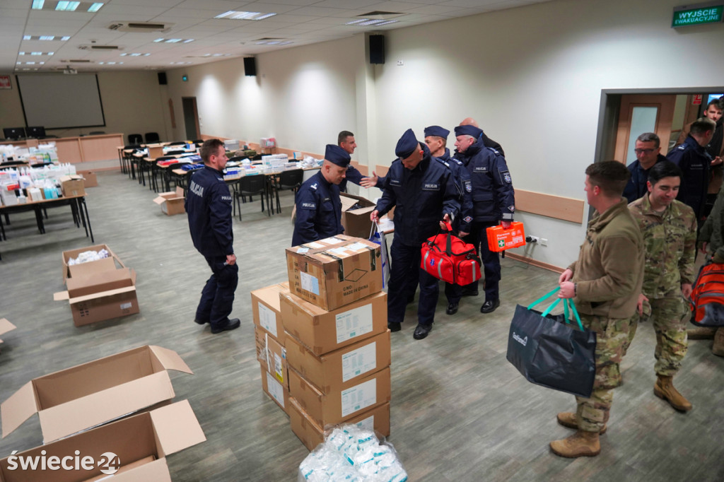 Zbiórka dla policjantów z Ukrainy