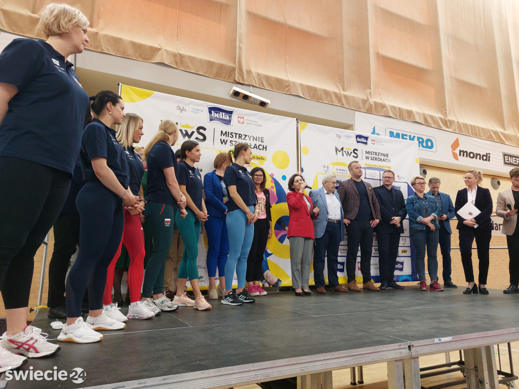 Otylia Jędrzejczak i inne mistrzynie w Świeciu