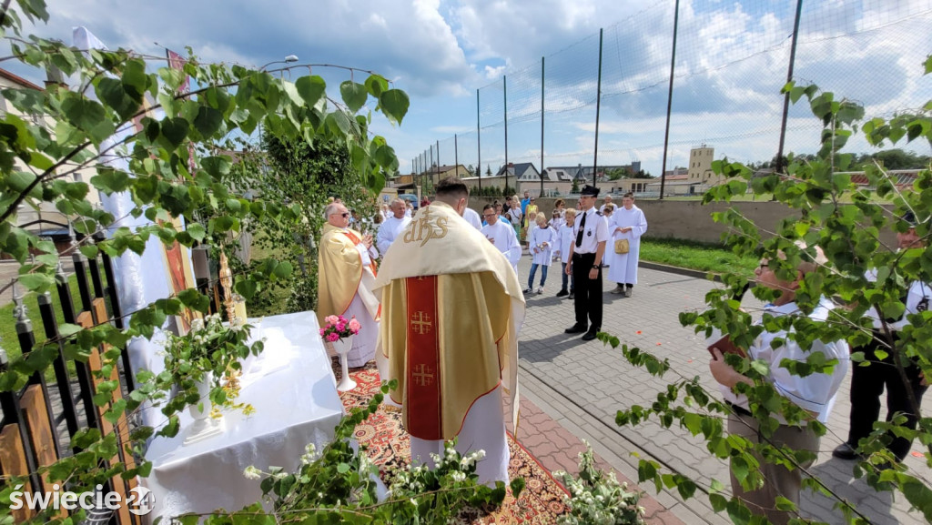 Procesja Bożego Ciała w Przechowie