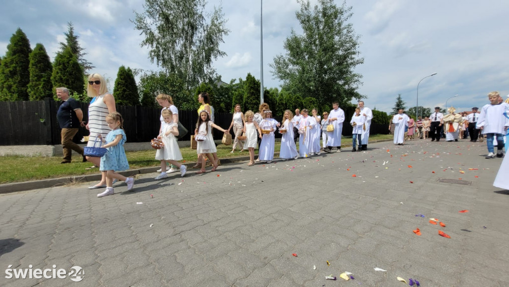 Procesja Bożego Ciała w Przechowie