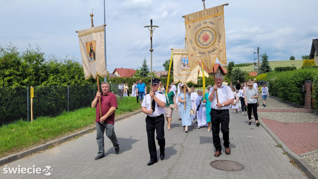 Procesja Bożego Ciała w Przechowie