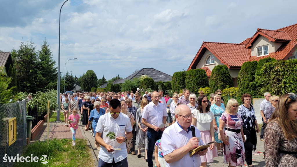 Procesja Bożego Ciała w Przechowie