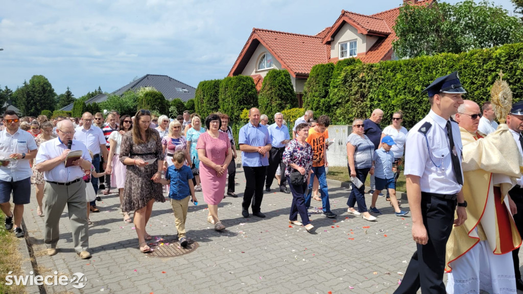 Procesja Bożego Ciała w Przechowie