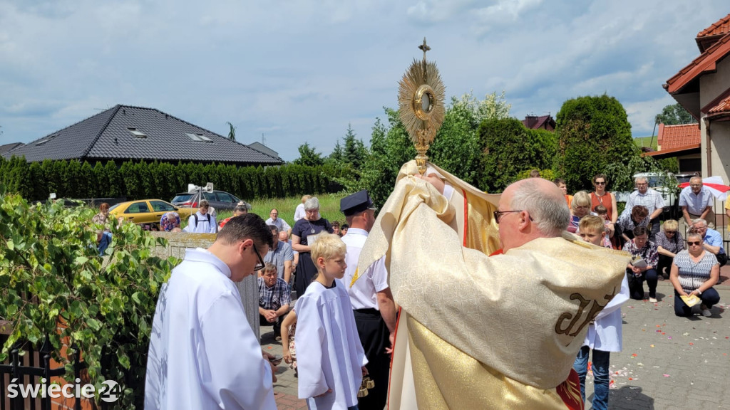 Procesja Bożego Ciała w Przechowie