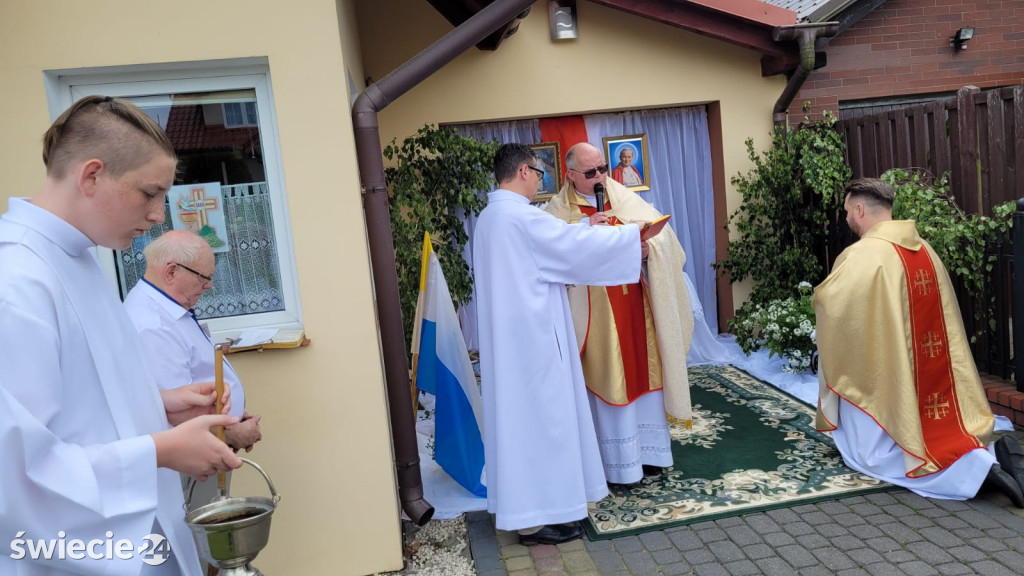 Procesja Bożego Ciała w Przechowie