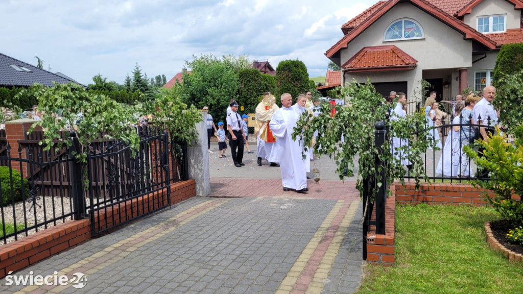 Procesja Bożego Ciała w Przechowie