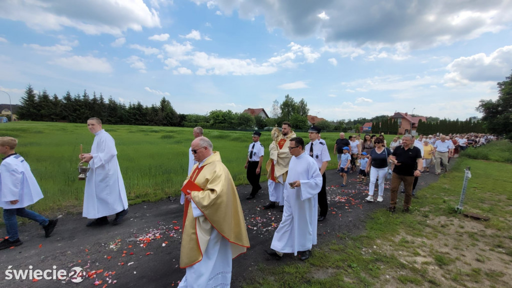 Procesja Bożego Ciała w Przechowie