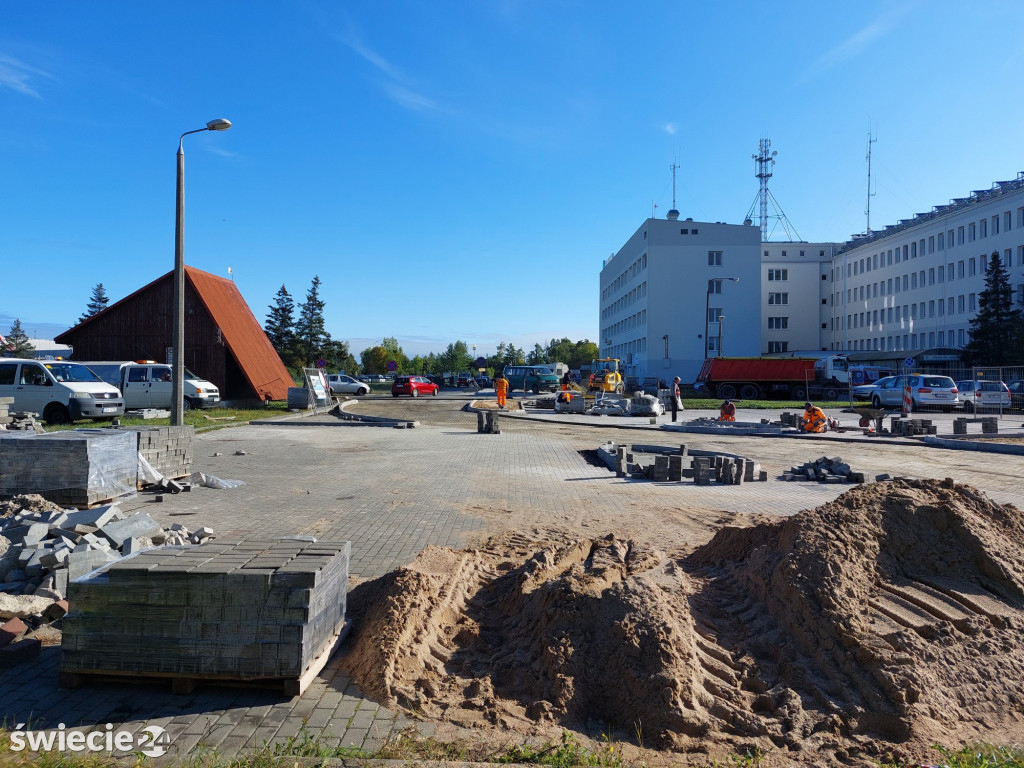 Dodatkowy parking przy Nowym Szpitalu w Świeciu