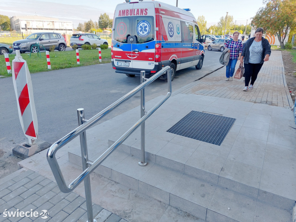Dodatkowy parking przy Nowym Szpitalu w Świeciu
