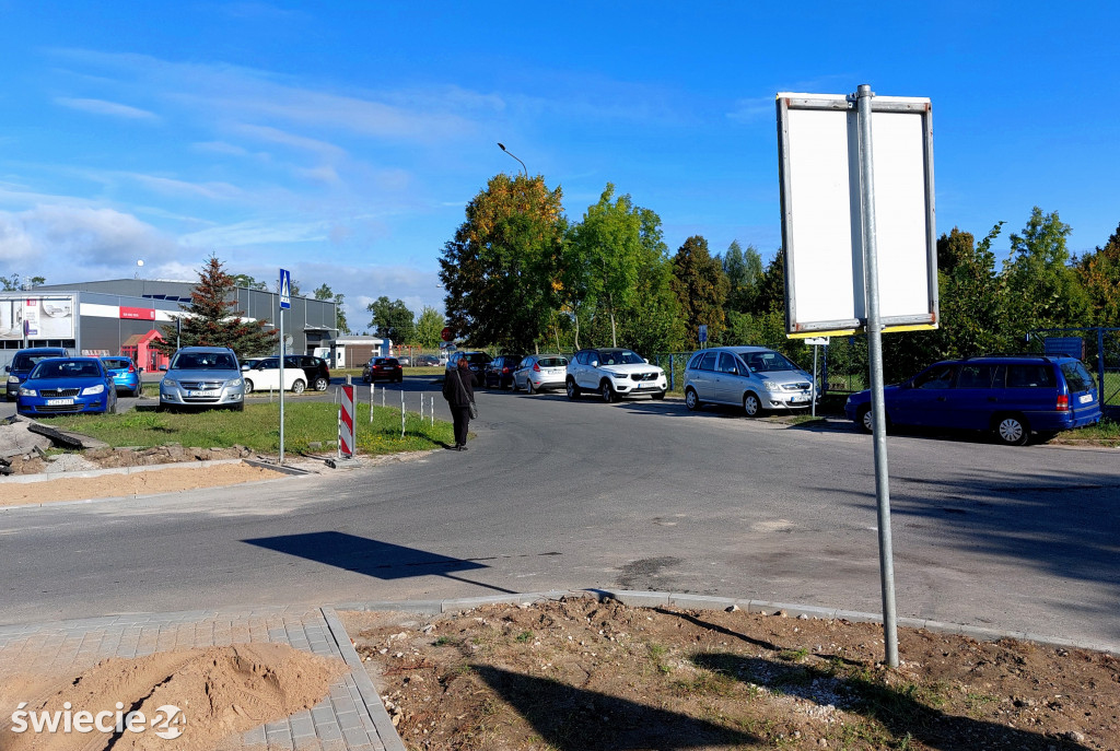 Dodatkowy parking przy Nowym Szpitalu w Świeciu