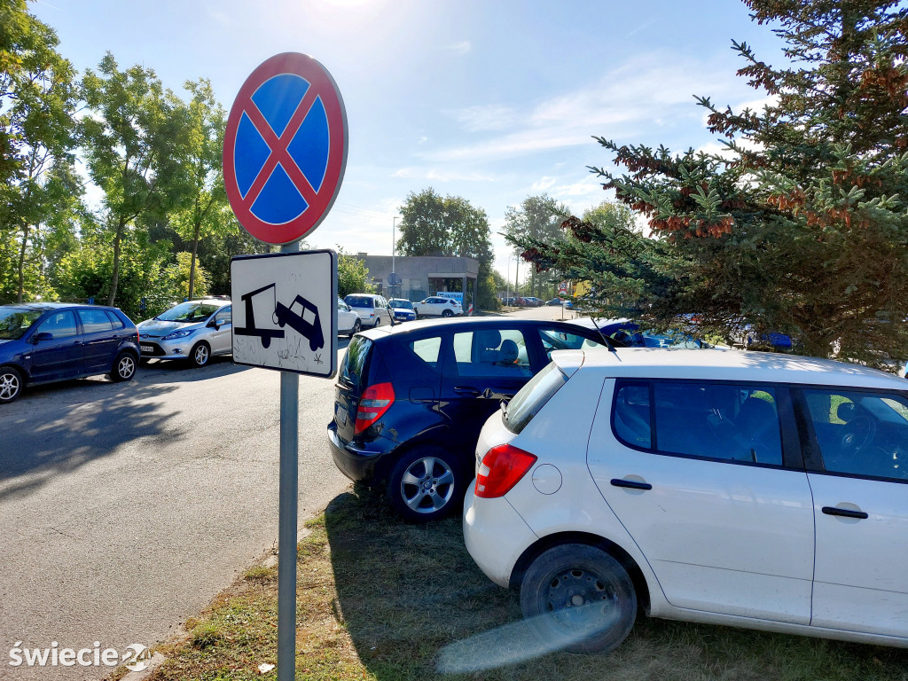 Dodatkowy parking przy Nowym Szpitalu w Świeciu