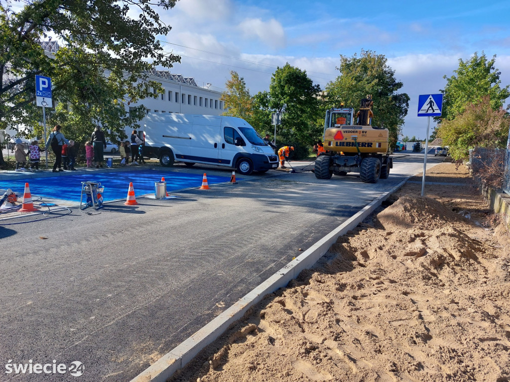 Dodatkowy parking przy Nowym Szpitalu w Świeciu