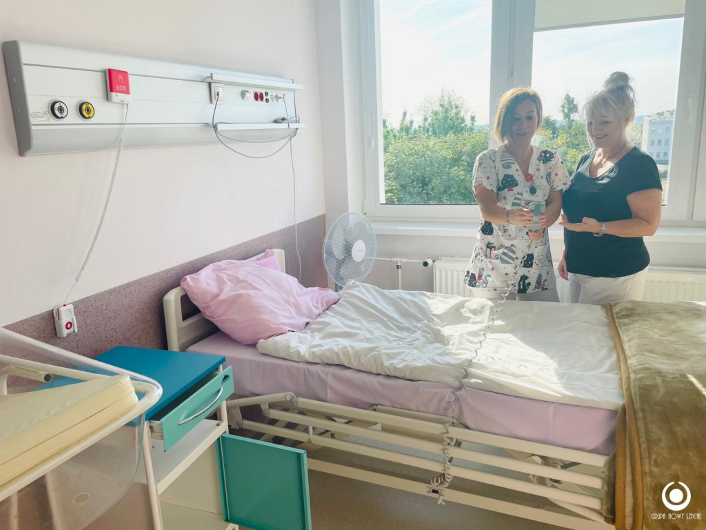 Zobaczcie jak pięknie jest na oddziale położniczym