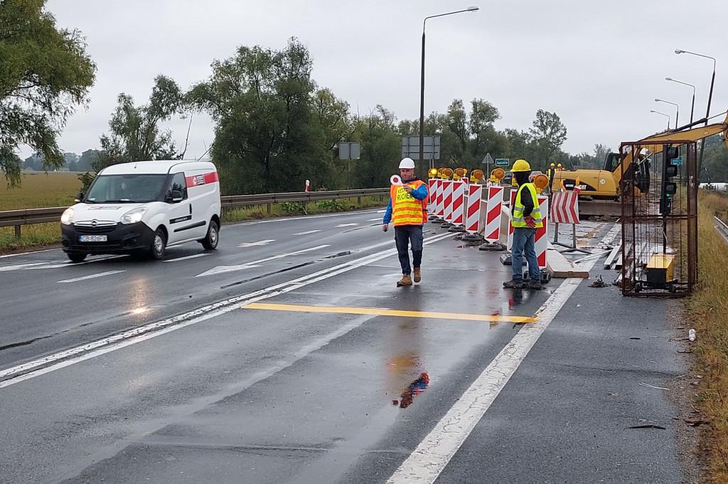 Ruch wahadłowy na drodze do Chełmna