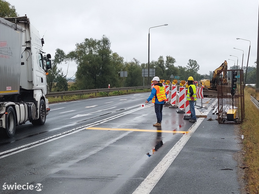 Ruch wahadłowy na drodze do Chełmna