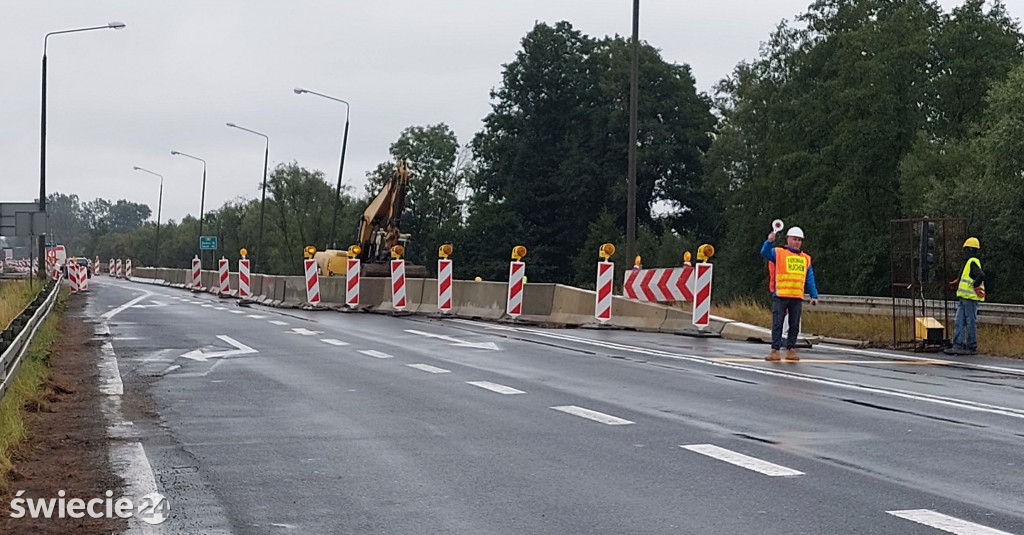 Ruch wahadłowy na drodze do Chełmna
