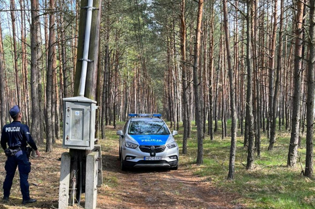 Złapany na kradzieży telefonicznych kabli