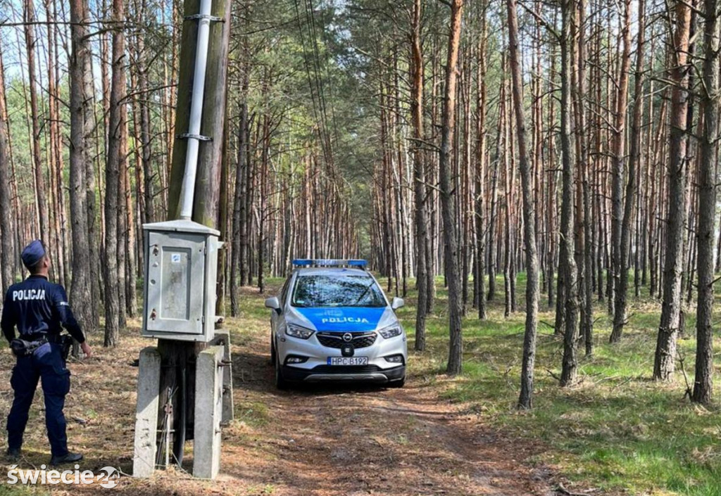 Złapany na kradzieży telefonicznych kabli