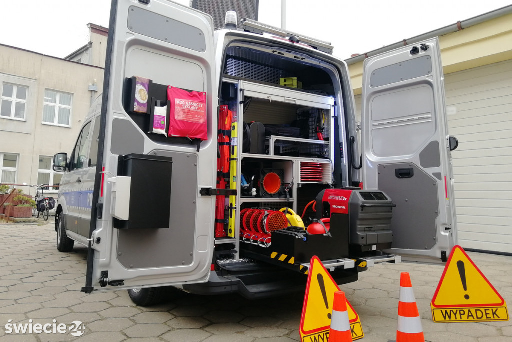 Ambulans dla drogówki za pół miliona złotych