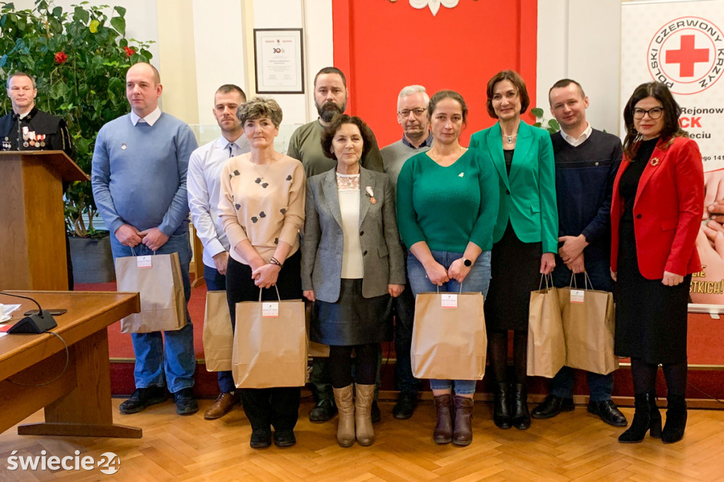 Spotkanie krwiodawców z okazji Dni Honorowego Krwiodawstwa PCK