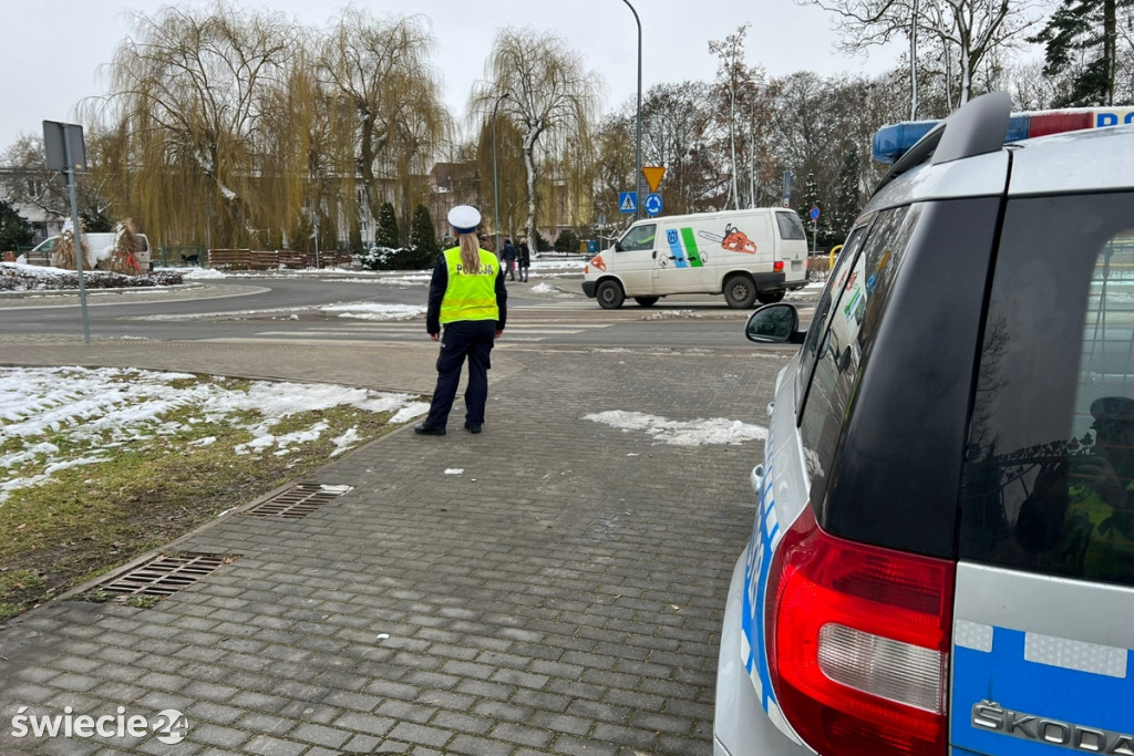 Drogówka sprawdzała ustępowania pierwszeństwa