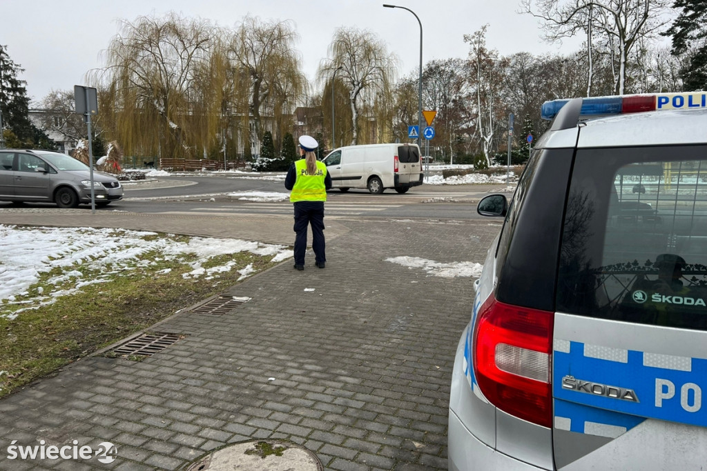 Drogówka sprawdzała ustępowania pierwszeństwa