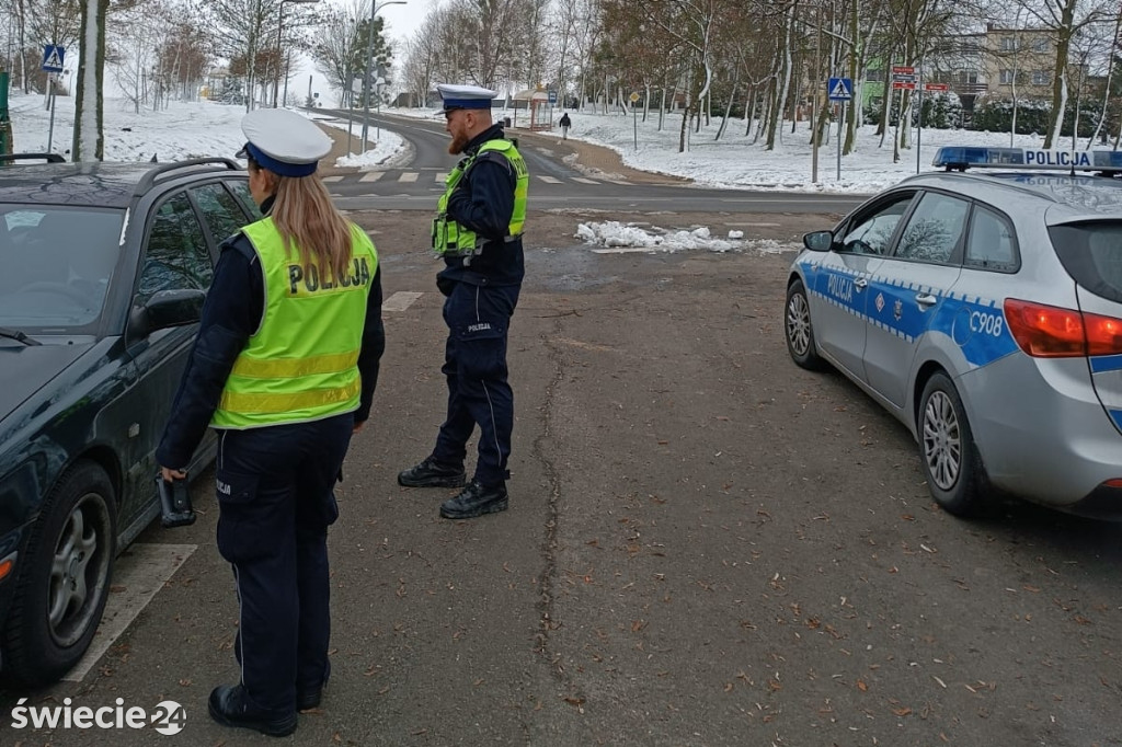 Drogówka sprawdzała ustępowania pierwszeństwa