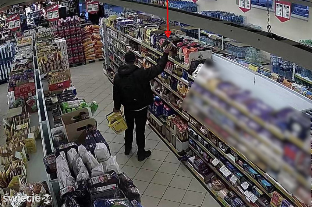 Policja prosi o pomoc w identyfikacji złodzieja